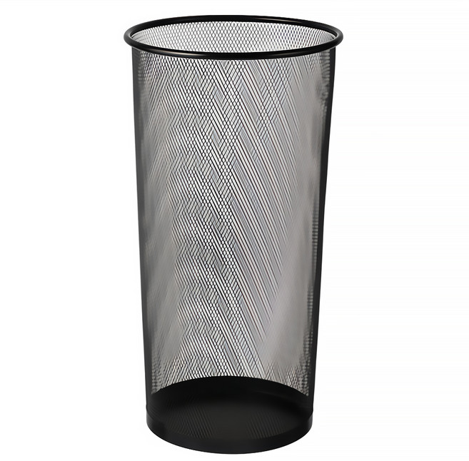 comet 鐵製格紋雨傘桶, 1個, 黑色