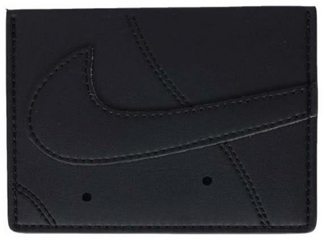 NIKE 耐吉 ICON AIR FORCE 1 卡片夾 N1009738013OS, 黑色, 1個