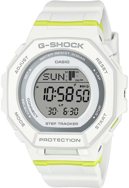 CASIO 卡西歐 G-SHOCK 清爽計步電子錶 GMD-B300SC-7