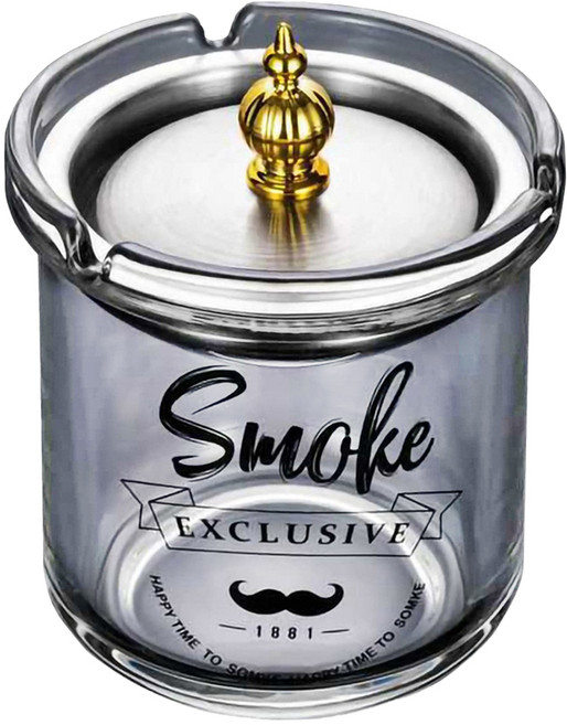 防飛菸灰缸, 透明色, 1個