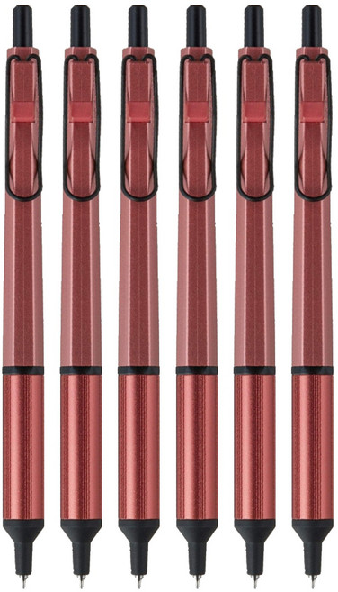 Uni 三菱 UNI-BALL JETSTREAM EDGE 自動溜溜筆 SXN-1003-38 0.38mm, 黑色墨水, 6個