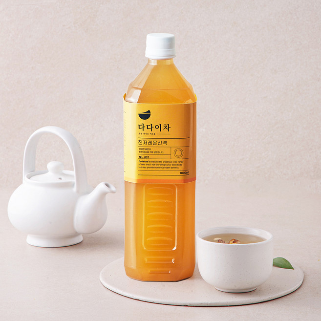 다다이차 진저레몬 진액, 1L, 1개