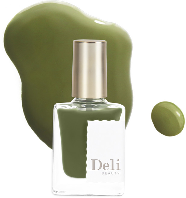 델리뷰티 딥 시럽 루어 인 무드 네일컬러 매니큐어, MGR403뮤트카키, 10ml, 1개