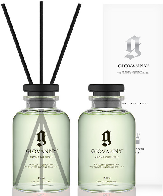 지오바니 러브 디퓨저 세트, 가든파티, 250ml, 2개, 가든파티