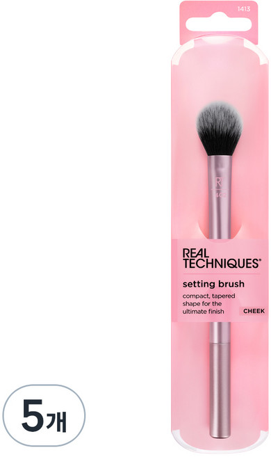 리얼테크닉스 세팅 브러시, 혼합색상, 5개