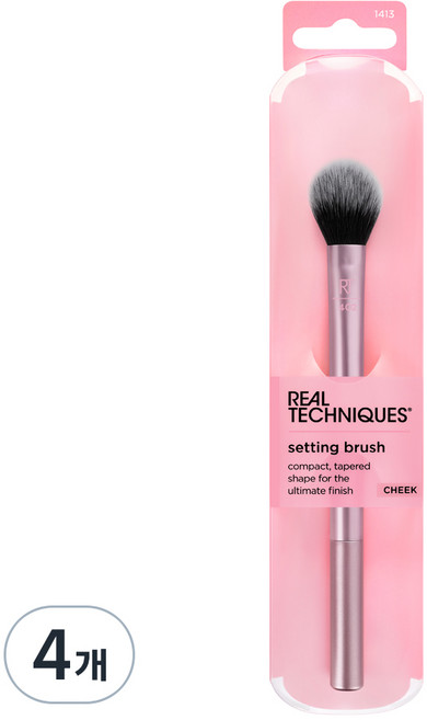 리얼테크닉스 세팅 브러시, 혼합색상, 4개