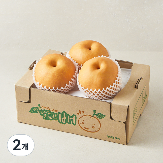 원농산 대왕배 3개입, 2개, 3kg