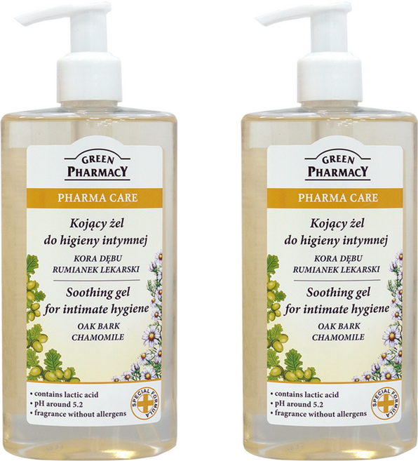GREEN PHARMACY 私密潔膚露 洋甘菊, 300ml, 2件