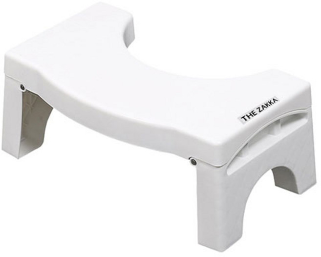 더자카 접이식 변기발판 Y217LBBI208, 1개, 화이트