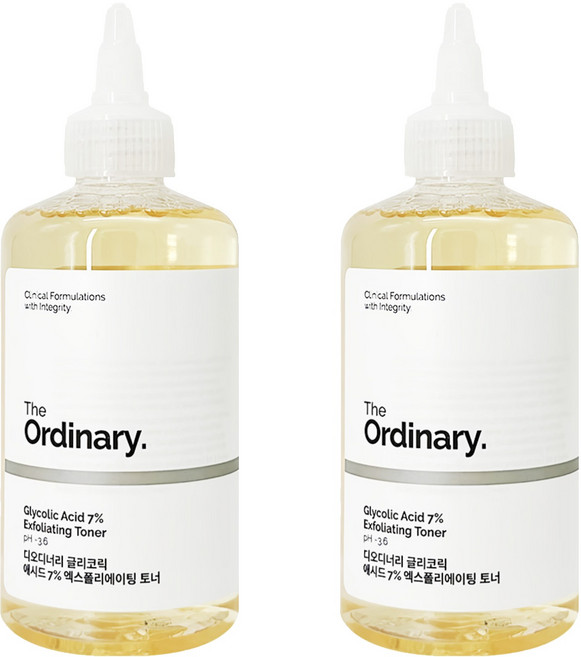 The Ordinary. 甘醇酸化妝水, 240ml, 2瓶