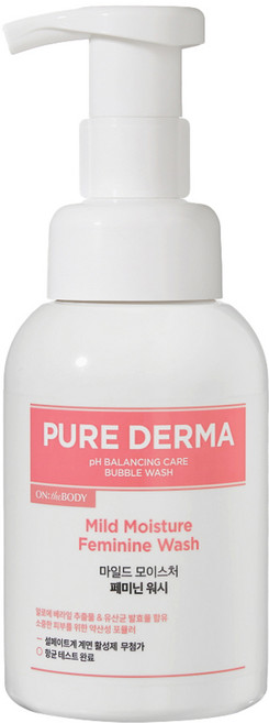 온더바디 퓨어더마 모이스처 여성청결제, 300ml, 1개