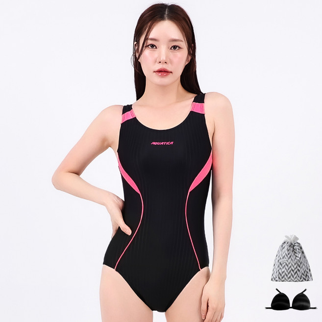 아쿠아티카 원피스 수영복 3종세트