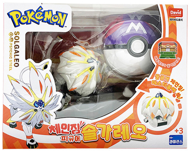 포켓몬스터 체인징 솔가레오 피규어, 1개