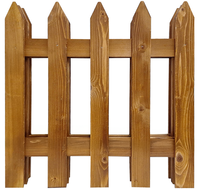 翠筠 摺疊尖頭木圍欄 50cm