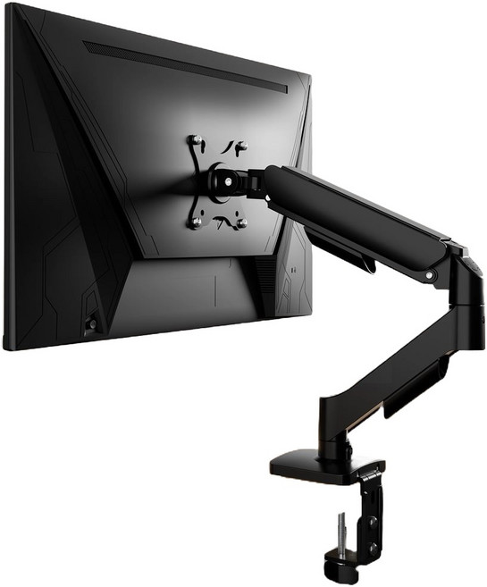 카멜마운트 싱글 거치대 모니터암 CA1N, 블랙, 1개