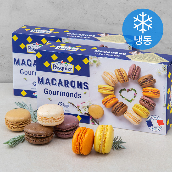 파스키에 마카롱 그루망 12p (냉동), 158g, 1개입, 2개