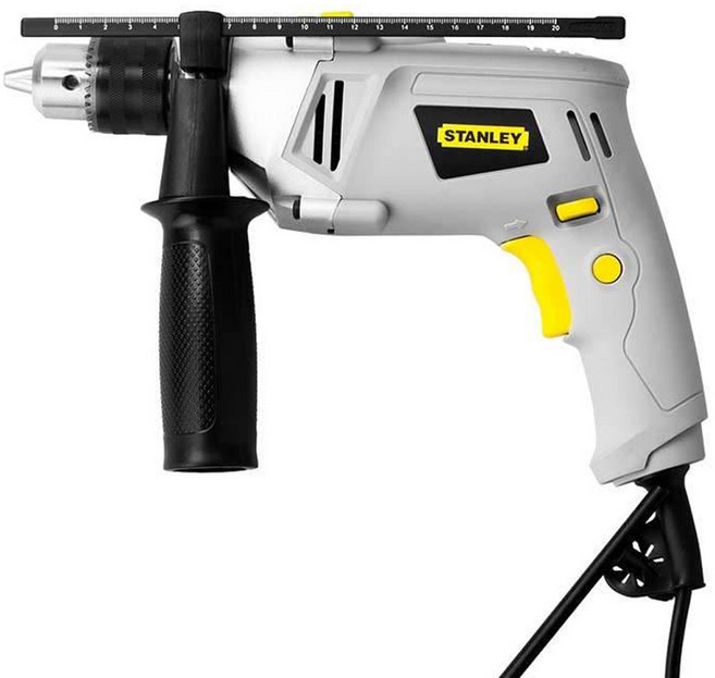 STANLEY TOOLS 13mm四分震動電鑽620W STEL146K, 1個