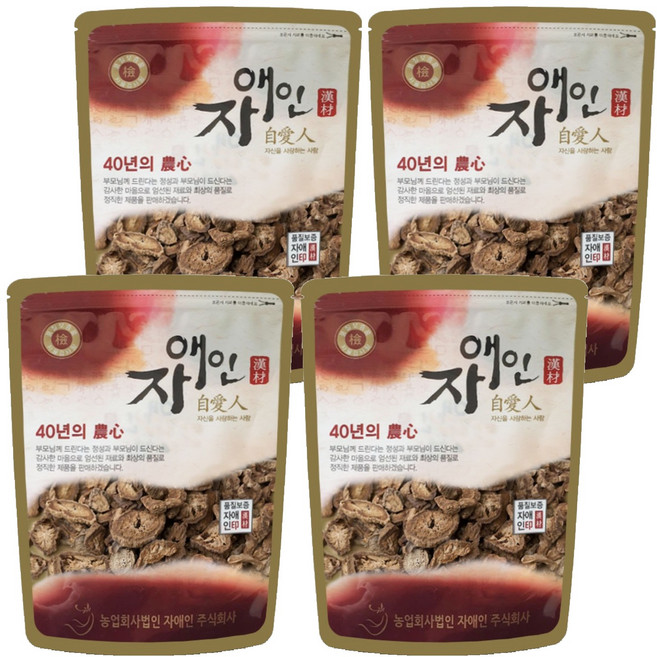 자애인 볶은 우엉, 250g, 4개