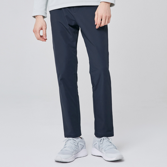 마인드브릿지 나일론4WAY 스판저지 사이드밴딩 컴포트 크롭 테이퍼드 팬츠 MUPT2141