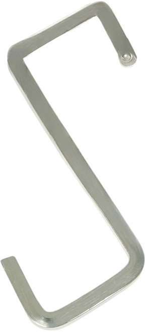 ODAGAWA 小田川 z角度S勾 #304 XL, 銀色, 1入