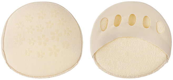 탐사 양말처럼 신는 발바닥 앞꿈치 보호 쿠션 패드 세트