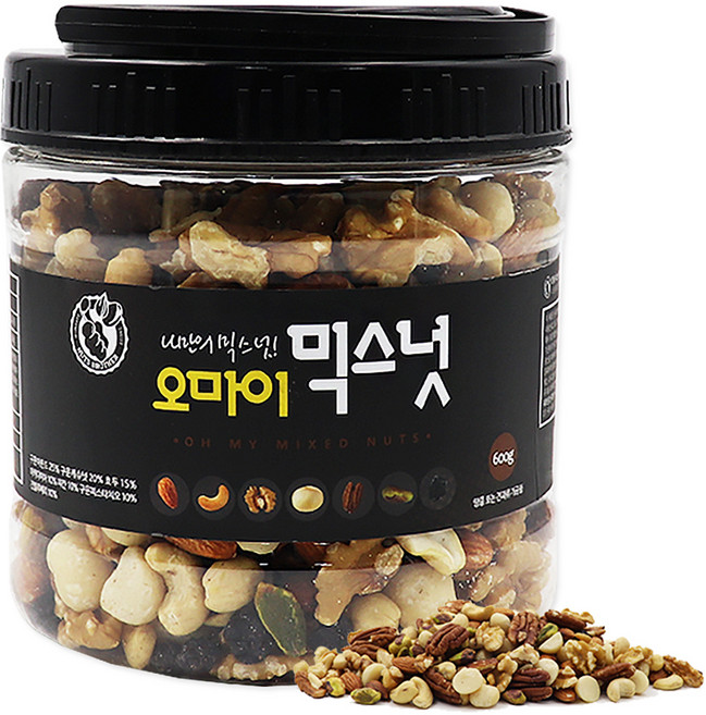 너츠브라더 오마이믹스넛, 600g, 1개
