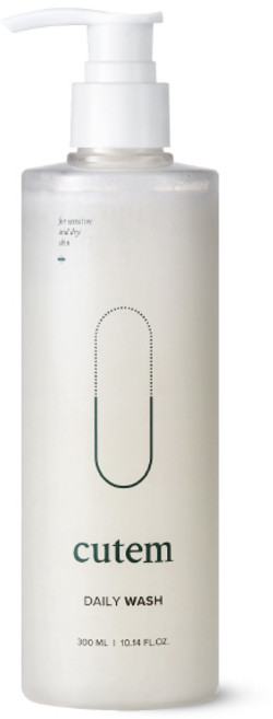 큐템 데일리 워시 클렌징 폼, 300ml, 1개