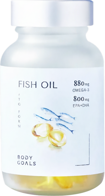 BODY GOALS EPA&DHA 頂級高純度魚油, 1罐, 60顆