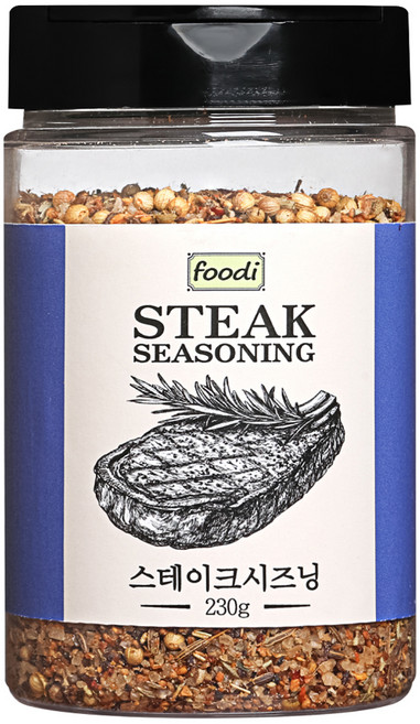 자연앤푸드 스테이크시즈닝, 230g, 1개