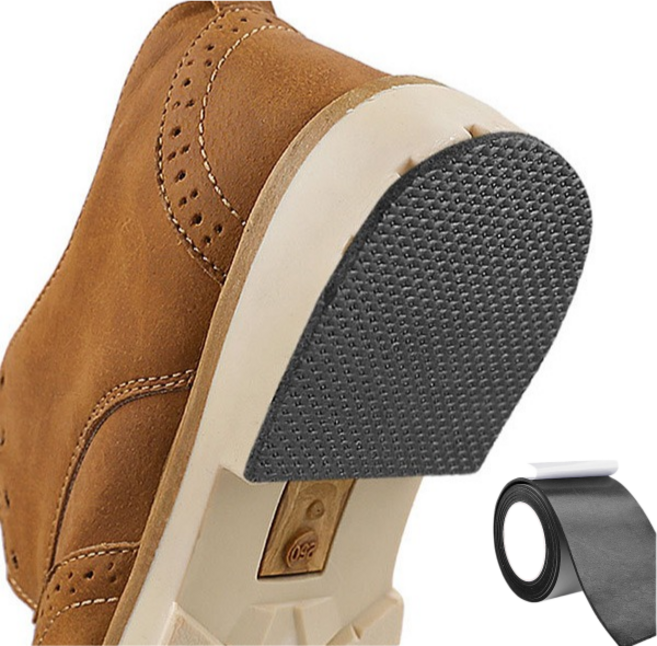 스타리움 테이프형 신발보강패드 2m, 블랙, 1개