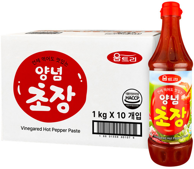 움트리 양념초장, 1kg, 10개