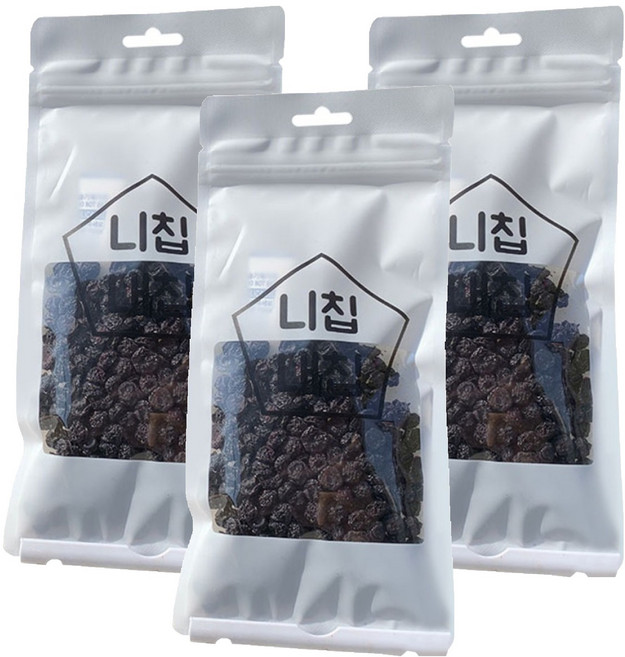 니칩내칩 건조 블루베리 과일칩, 20g, 3개