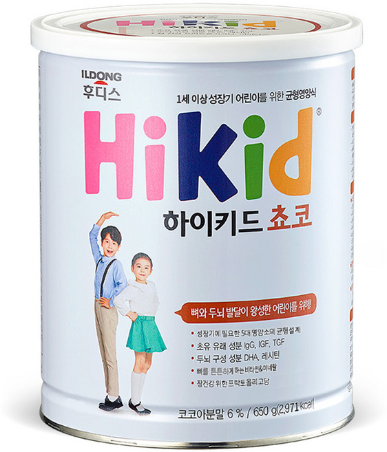 일동후디스 하이키드 쵸코 영양식, 코코아맛, 650g, 1개