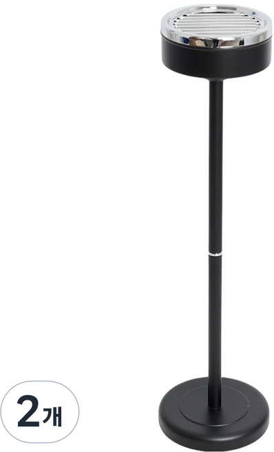크린메이트 스탠드 재털이, 블랙, 2개