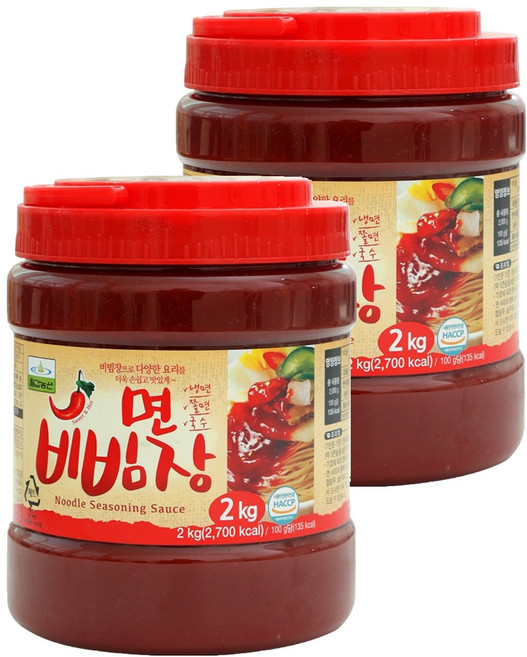 칠갑농산 면비빔장, 2kg, 2개