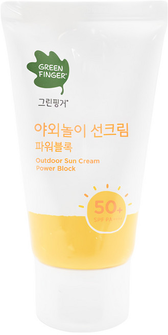 GREEN FINGER 綠手指 幼兒戶外滋潤防曬乳 SPF50+ PA++++, 80ml, 1條