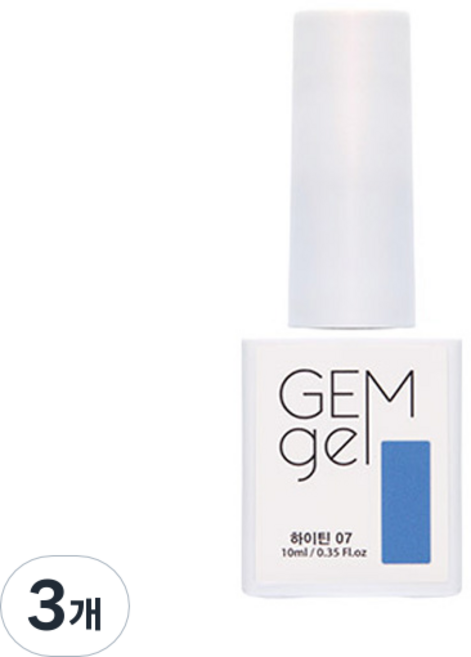 아이빛 젬젤 하이틴 형광 글리터 젤네일, 07, 10ml, 3개