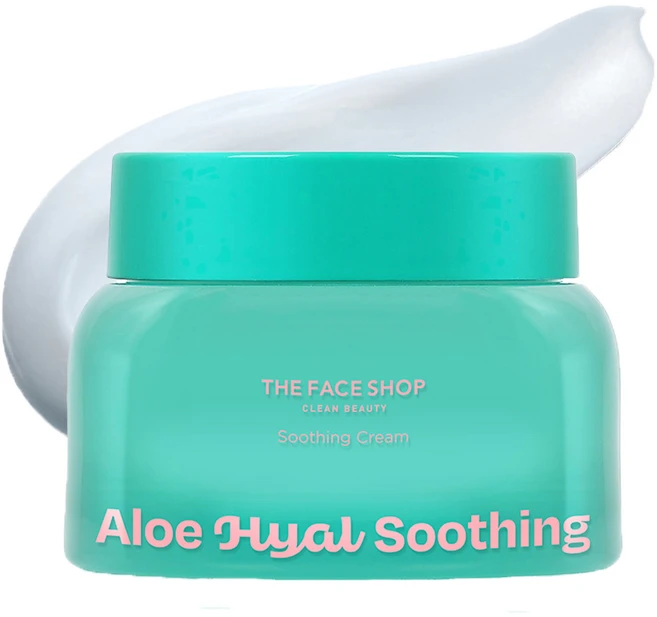 더페이스샵 알로에 히알루론산 수분진정 크림, 60ml, 1개 - 쿠팡