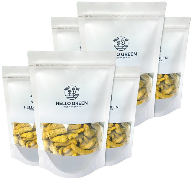 Hello Green 薑黃, 6個, 600g