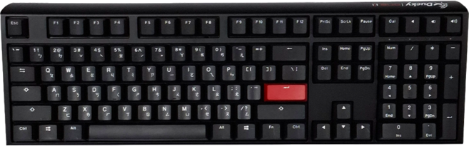 Ducky One3 Phantom Black 100% PBT 熱插拔 機械式鍵盤 不發光 中文, 石墨黑, DKON2108-BTWPDCBAASC1, 茶軸