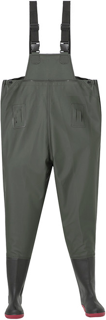 베이스알파에센셜 성인용 가슴장화, Khaki, 260