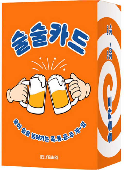 술술카드 술자리 보드게임, 혼합색상, 1개