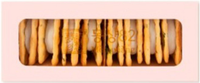 몽샹82 오리지널 누가 크래커 8p + 쇼핑백, 160g, 1개