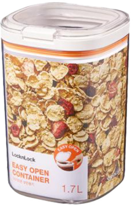 락앤락 이지 오픈 보관용기 화이트, 1개, 1.7L
