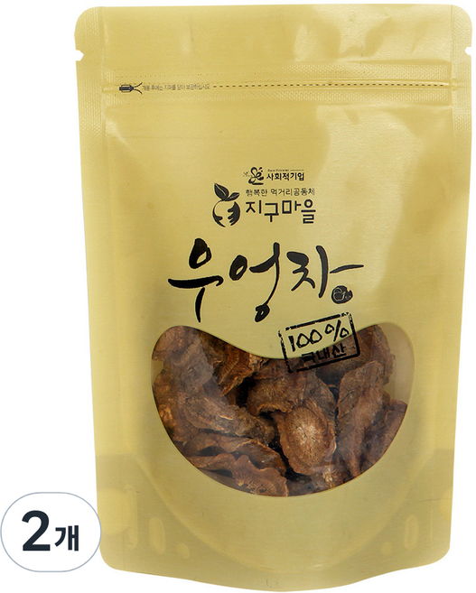 지구마을 프리미엄 우엉차, 50g, 1개입, 2개