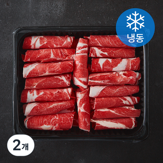 고메프리미엄 양고기 샤브샤브용 (냉동), 2개, 300g