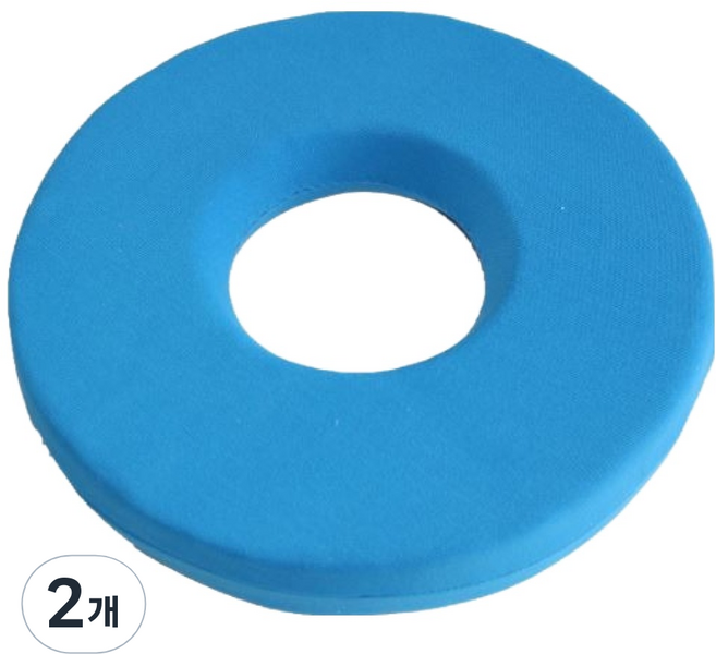 어르신 자세변경 체위변경 간병 쿠션 20 x 8 cm, 2개