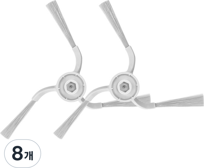 멋진공간 호환 DJI ROMO 사이드브러쉬, 8개
