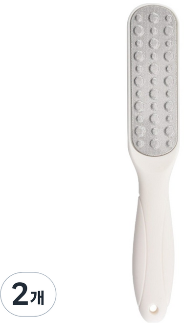 픽셀노바 발 뒷꿈치 각질 제거기 화이트, 1개입, 2개, 55g