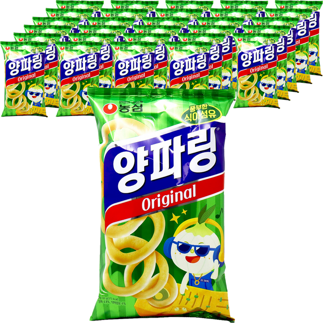 NONGSHIM 農心 洋蔥圈 原味, 80g, 40個